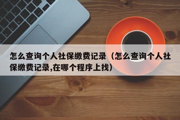 怎么查询个人社保缴费记录（怎么查询个人社保缴费记录,在哪个程序上找）