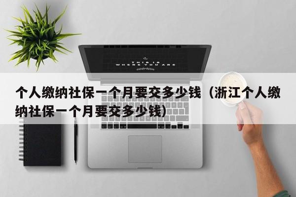 个人缴纳社保一个月要交多少钱（浙江个人缴纳社保一个月要交多少钱）