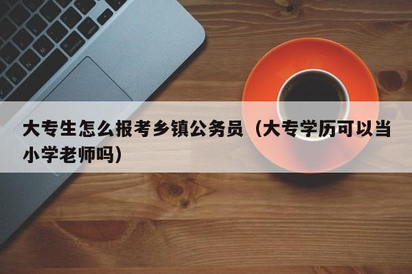 大专生怎么报考乡镇公务员（大专学历可以当小学老师吗）